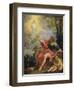 Saint John the Evangelist on Patmos-Carlo Maratti-Framed Art Print