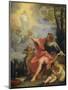 Saint John the Evangelist on Patmos-Carlo Maratti-Mounted Art Print