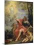 Saint John the Evangelist on Patmos-Carlo Maratti-Mounted Art Print