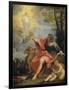 Saint John the Evangelist on Patmos-Carlo Maratti-Framed Art Print