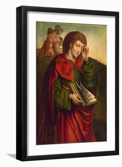 Saint John the Evangelist Weeping, C. 1500-Colijn de Coter-Framed Giclee Print