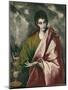 Saint John the Evangelist-El Greco-Mounted Art Print