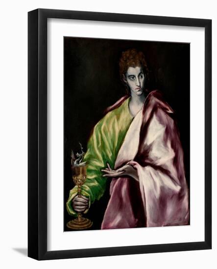 Saint John the Evangelist-El Greco-Framed Giclee Print