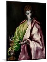 Saint John the Evangelist-El Greco-Mounted Giclee Print