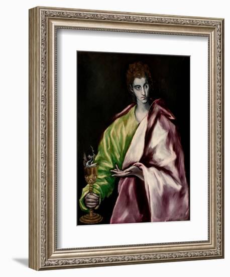 Saint John the Evangelist-El Greco-Framed Giclee Print