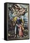 Saint Joseph and Child Jesus-El Greco-Framed Stretched Canvas