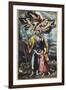 Saint Joseph and Child Jesus-El Greco-Framed Premium Giclee Print