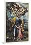 Saint Joseph and Child Jesus-El Greco-Framed Art Print