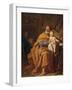 Saint Joseph and Christ Child-Pierre-Joseph Redouté-Framed Giclee Print