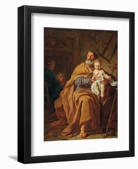 Saint Joseph and Christ Child-Pierre-Joseph Redouté-Framed Giclee Print