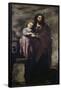 Saint Joseph and the Christ Child. Oil on canvas-BARTOLOME ESTEBAN MURILLO-Framed Poster