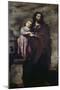 Saint Joseph and the Christ Child. Oil on canvas-BARTOLOME ESTEBAN MURILLO-Mounted Poster