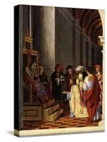 Saint Joseph before the High Priest-Lorenzo Lotto-Stretched Canvas