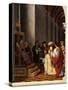 Saint Joseph before the High Priest-Lorenzo Lotto-Stretched Canvas