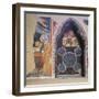 Saint Joseph Fresco, Basilica of San Lorenzo Maggiore, Naples, Campania, Italy-null-Framed Giclee Print