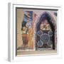 Saint Joseph Fresco, Basilica of San Lorenzo Maggiore, Naples, Campania, Italy-null-Framed Giclee Print