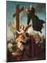 Saint Joseph of Cupertino in Ecstasy (Oil on Canvas)-Giambettino Cignaroli-Mounted Giclee Print