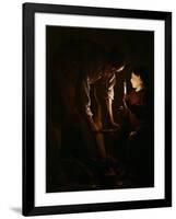 Saint Joseph the Carpenter, 1642-Georges de La Tour-Framed Giclee Print