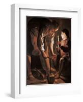 Saint Joseph the Carpenter-Georges de La Tour-Framed Art Print