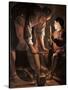 Saint Joseph the Carpenter-Georges de La Tour-Stretched Canvas