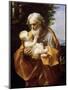 Saint Joseph with Infant Christ, 1620S-Guido Reni-Mounted Giclee Print