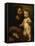 Saint Joseph with Jesus-Bartolome Esteban Murillo-Framed Stretched Canvas