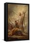 Saint Josephs Dream, 1791-1792-Vicente López Portaña-Framed Stretched Canvas