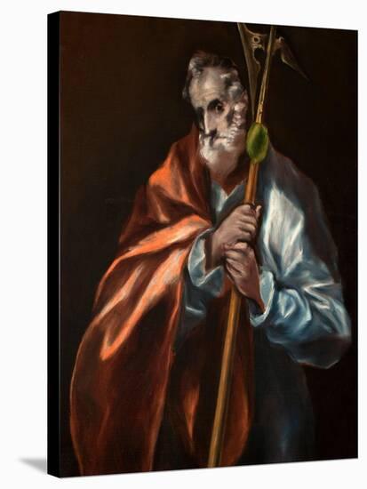 Saint Jude the Apostle-El Greco-Stretched Canvas