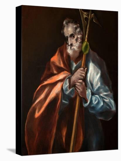 Saint Jude the Apostle-El Greco-Stretched Canvas