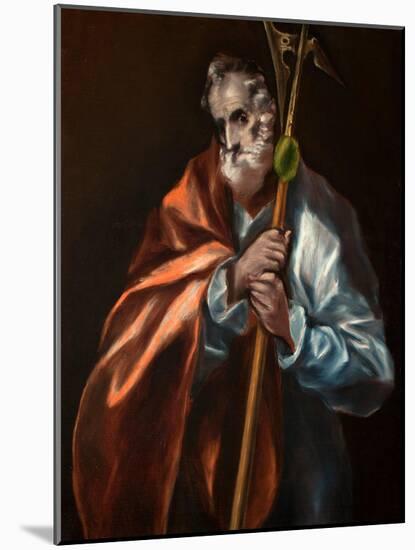 Saint Jude the Apostle-El Greco-Mounted Giclee Print