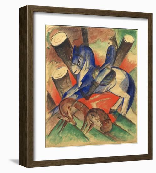 Saint Julian-Franz Marc-Framed Giclee Print