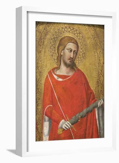 Saint Julian-Taddeo Gaddi-Framed Art Print