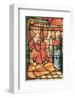 Saint Katharina and the Emperor-null-Framed Premium Giclee Print