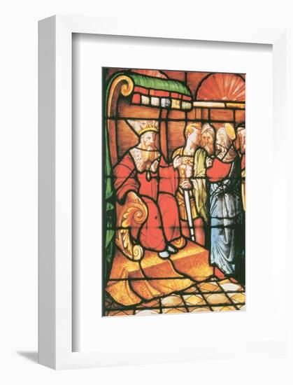 Saint Katharina and the Emperor-null-Framed Premium Giclee Print