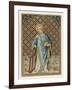 Saint Laurence of Rome Depicted with the Grid on Which He Will Soon be Martyred-null-Framed Art Print