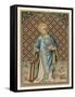 Saint Laurence of Rome Depicted with the Grid on Which He Will Soon be Martyred-null-Framed Stretched Canvas