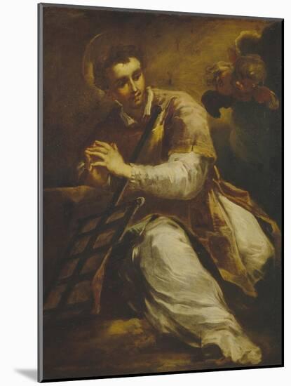 Saint Lawrence, 1650S-Valerio Castello-Mounted Giclee Print