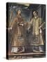 Saint Lawrence and Saint Stephen-Alonso Sanchez Coello-Stretched Canvas