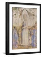 Saint Lawrence Giustiniani (1381-1455), 1465 (Oil on Canvas)-Gentile Bellini-Framed Giclee Print