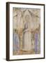 Saint Lawrence Giustiniani (1381-1455), 1465 (Oil on Canvas)-Gentile Bellini-Framed Giclee Print