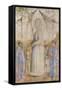 Saint Lawrence Giustiniani (1381-1455), 1465 (Oil on Canvas)-Gentile Bellini-Framed Stretched Canvas