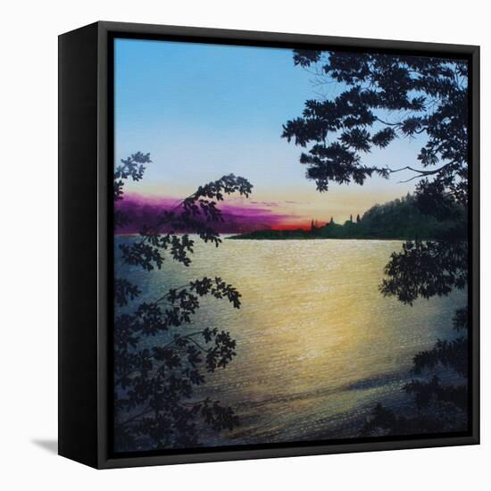 Saint Lawrence River-Herb Dickinson-Framed Stretched Canvas