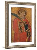 Saint Lawrence-Bernardo Daddi-Framed Art Print