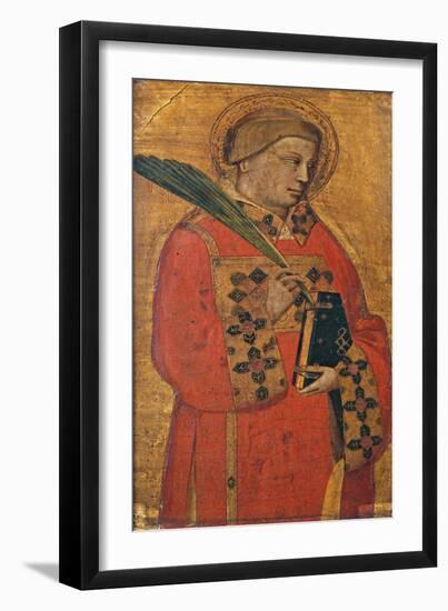 Saint Lawrence-Bernardo Daddi-Framed Art Print