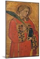 Saint Lawrence-Bernardo Daddi-Mounted Art Print