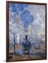 Saint Lazare Station, 1877-Claude Monet-Framed Giclee Print