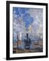 Saint Lazare Station, 1877-Claude Monet-Framed Giclee Print