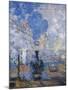 Saint Lazare Station, 1877-Claude Monet-Mounted Giclee Print