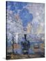 Saint Lazare Station, 1877-Claude Monet-Stretched Canvas