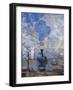 Saint Lazare Station, 1877-Claude Monet-Framed Premium Giclee Print